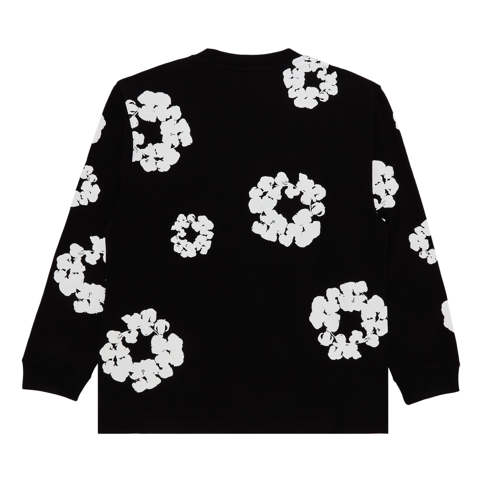 ⭐︎くろ⭐︎　 W&LT カットソー WHITE EAGLE Buy Denim Tears Long-Sleeve Wreath Tee 'Black' - FW24TLS0062S BLAC