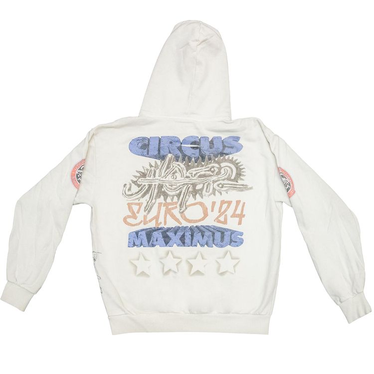 Cactus Jack by Travis Scott Circus Maximus Europe Tour 2024 Hoodie White