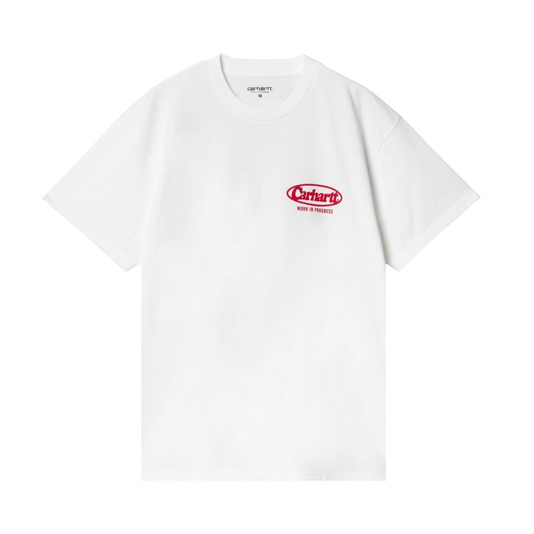 Carhartt WIP Short Sleeve Logo T Shirt White