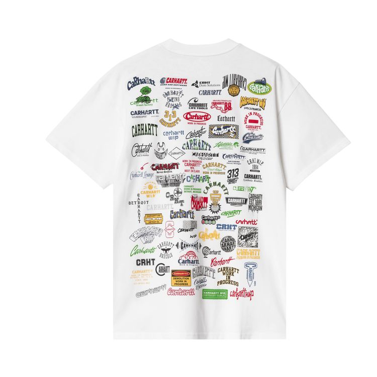 Carhartt WIP Short Sleeve Logo T Shirt White