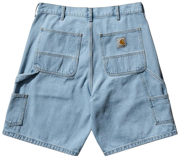 Carhartt WIP Double Knee Short Blue