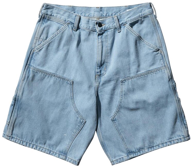 Carhartt WIP Double Knee Short Blue