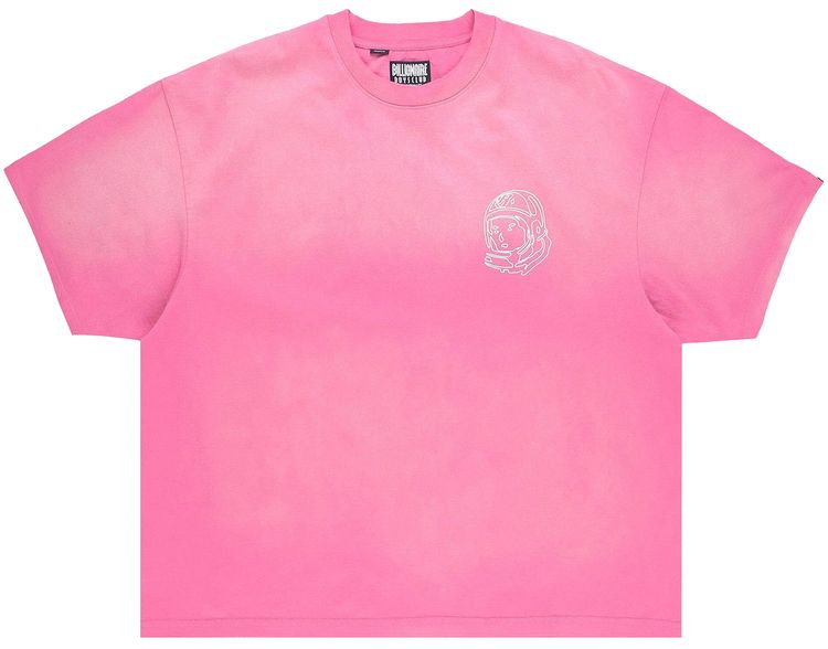Billionaire Boys Club Faded Helmet T Shirt Carmine Rose