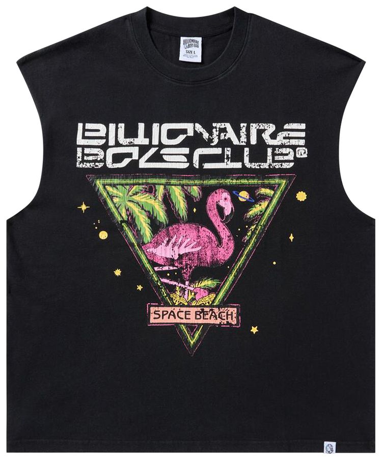 Billionaire Boys Club Space Sleeveless T Shirt Black