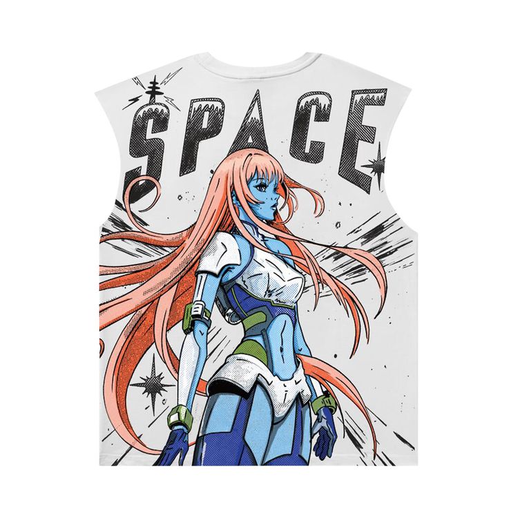 Billionaire Boys Club Space Sleeveless T Shirt White
