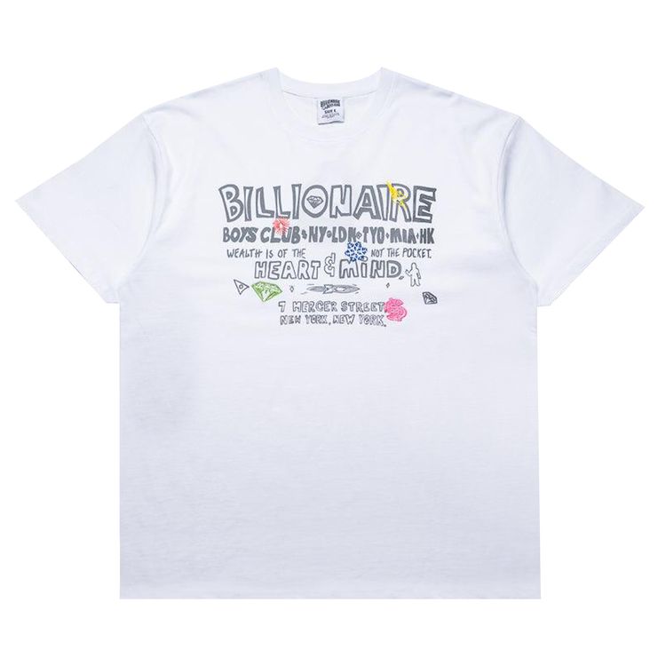 Billionaire Boys Club Satelittes Tee White