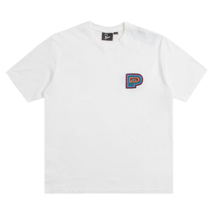 Parra Repeat Pea T Shirt White