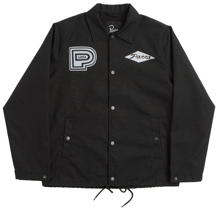 Parra Midnight Surprise Coach Jacket Black
