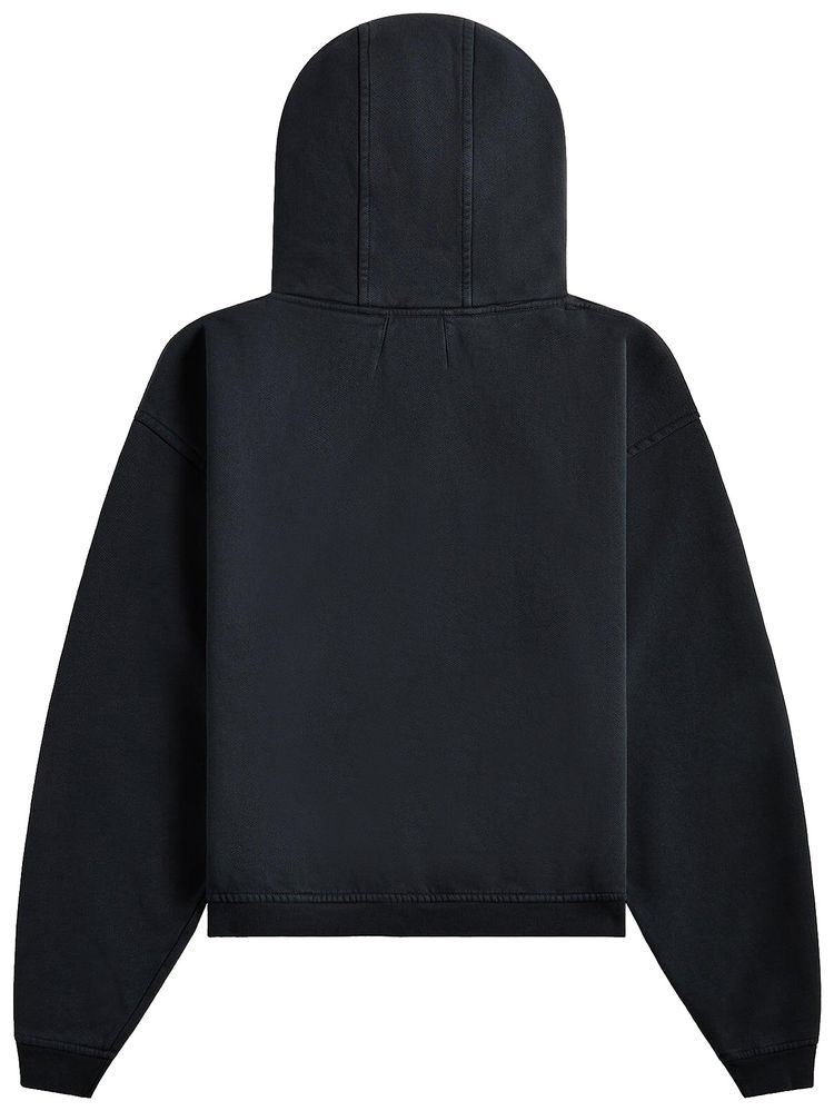 Rhude Bay of Angels Yacht Hoodie Vintage Black