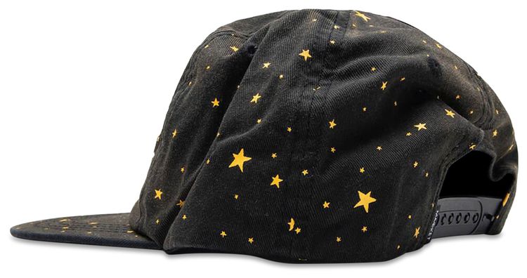 Market Galaxy Arc 5 Panel Hat Pirate Black