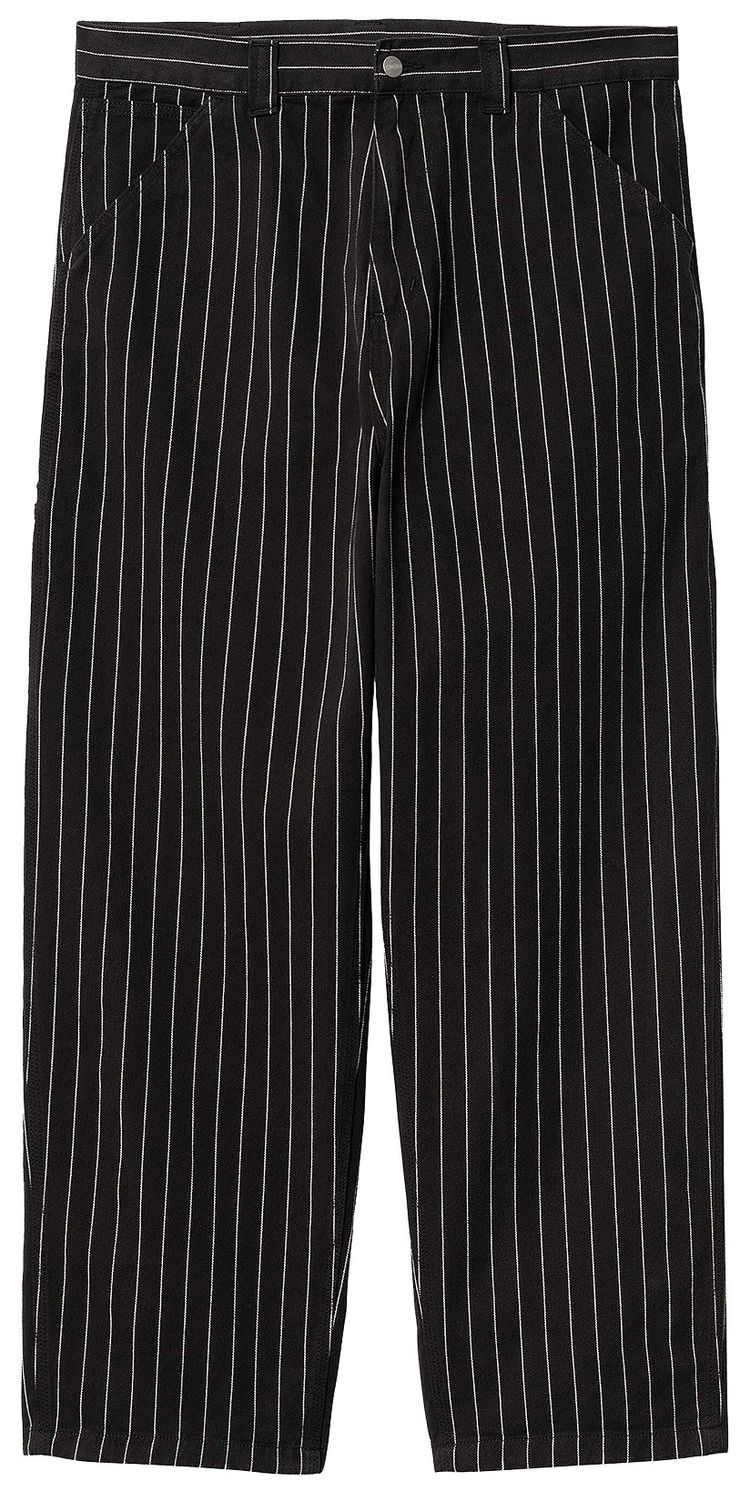 Carhartt WIP OG Single Knee Pants Seaton StripeBlackWax