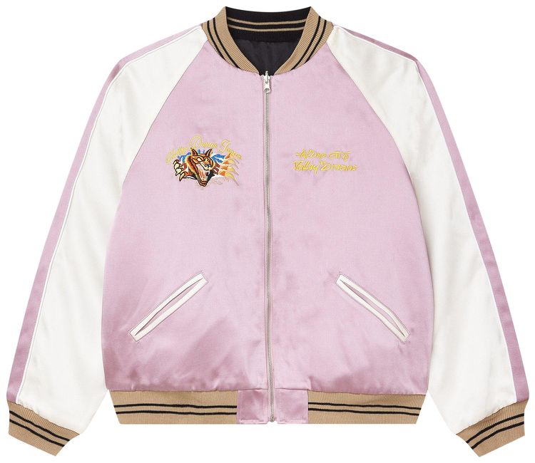 Vale Forever Pink Reverso Bomber Mauve