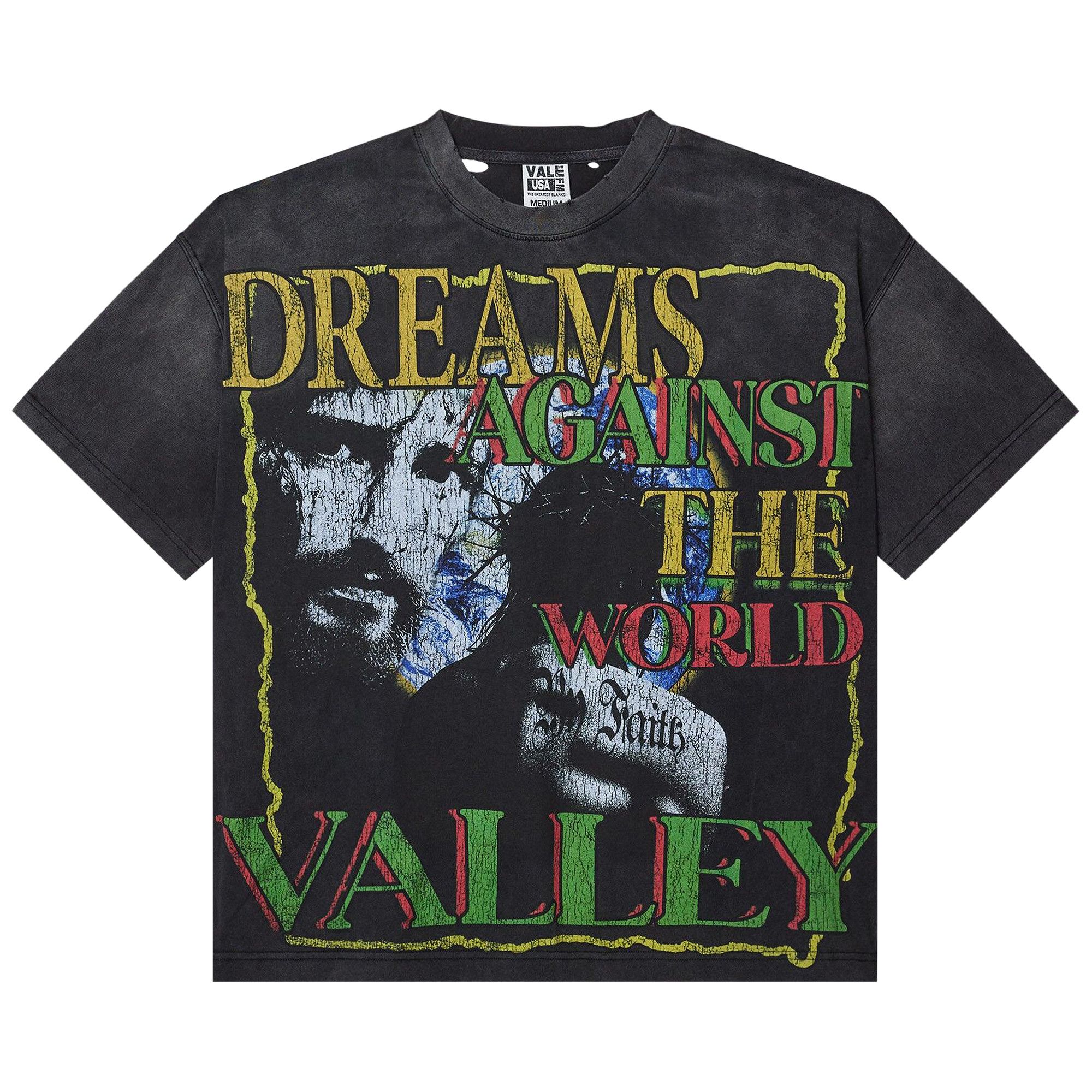 Buy Vale Forever Dreams Vs World Tee 'Black' - VALE 03 002 DVWT BK