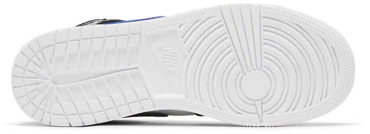 Air Jordan 1 Retro Mid GS Multi Color Swoosh