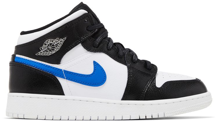 Air Jordan 1 Retro Mid GS Multi Color Swoosh