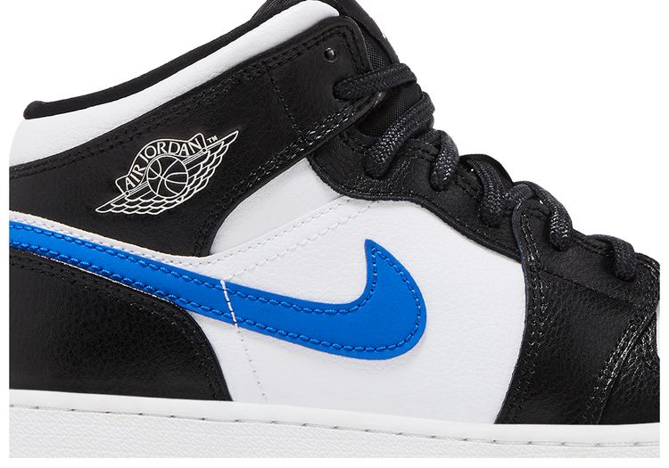 Air Jordan 1 Retro Mid GS Multi Color Swoosh