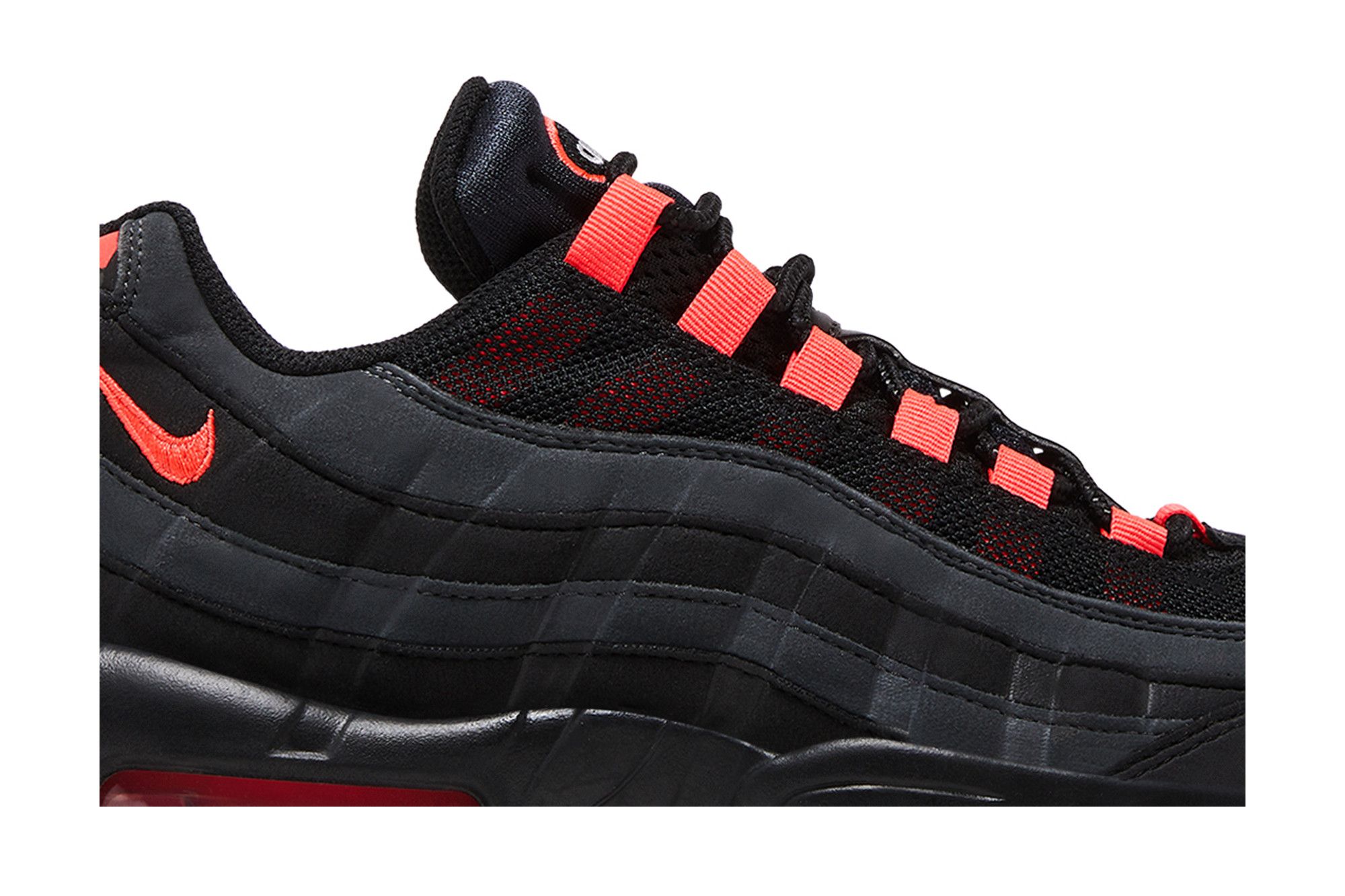 Air Max 95 'Black Laser Crimson' - Nike - DA1513 001 - black