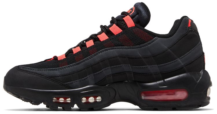 Nike Air Max 95 Black Laser Crimson