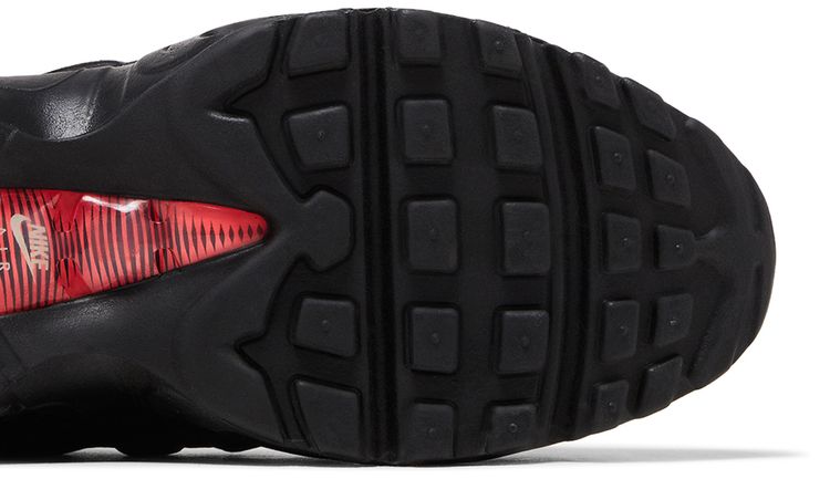 Nike Air Max 95 Black Laser Crimson