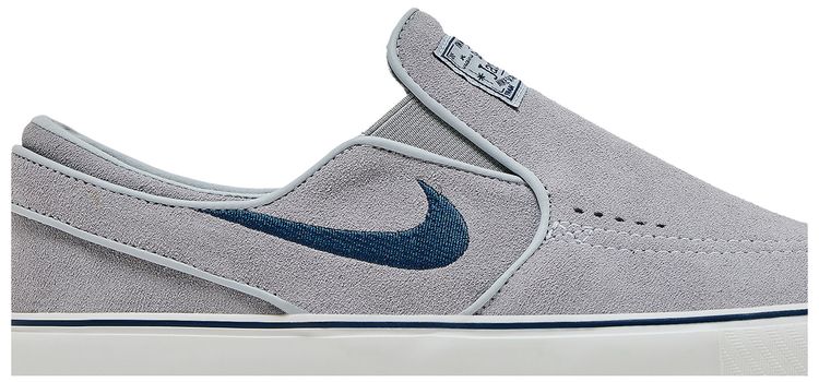 Nike Zoom Stefan Janoski Slip SB Wolf Grey Navy