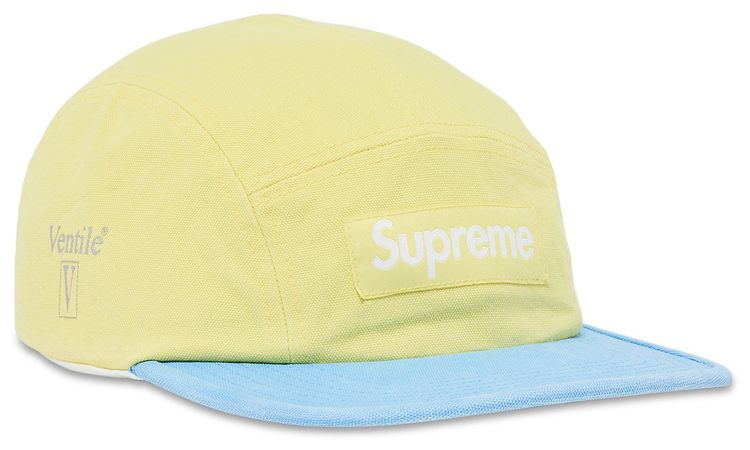 Supreme Ventile Camp Cap Light Yellow