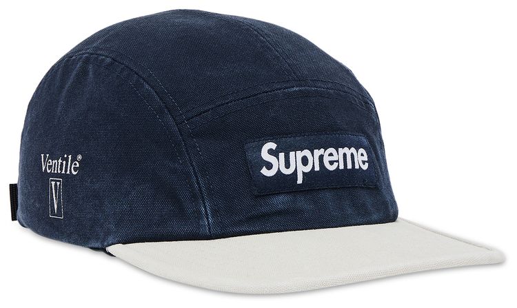 Supreme Ventile Camp Cap Navy