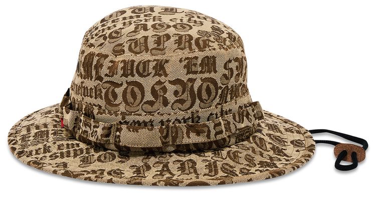 Supreme Cities Jacquard Boonie Tan