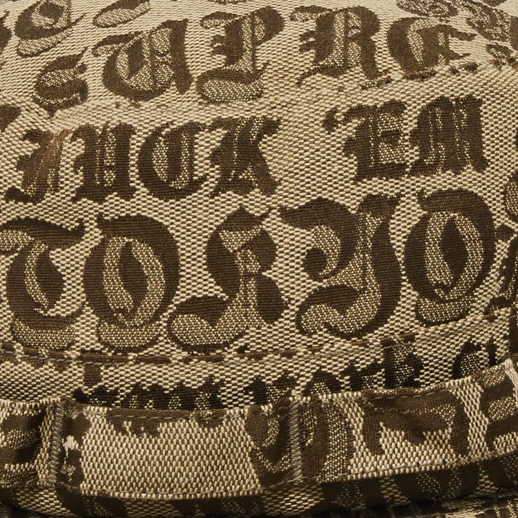 Supreme Cities Jacquard Boonie Tan