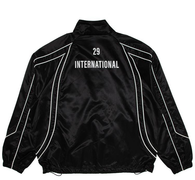 Supreme Satin Piping Pullover Black