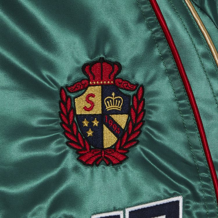 Supreme Satin Piping Pullover Green