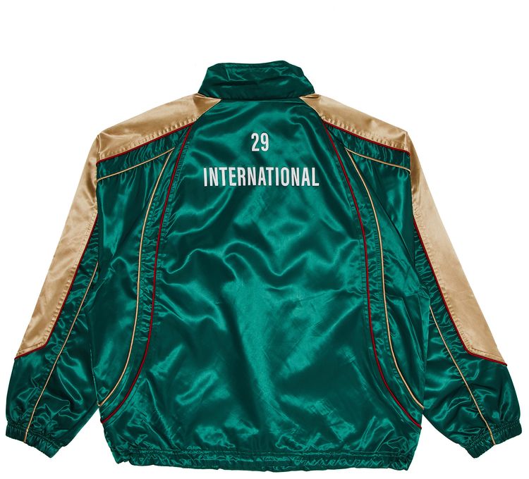 Supreme Satin Piping Pullover Green