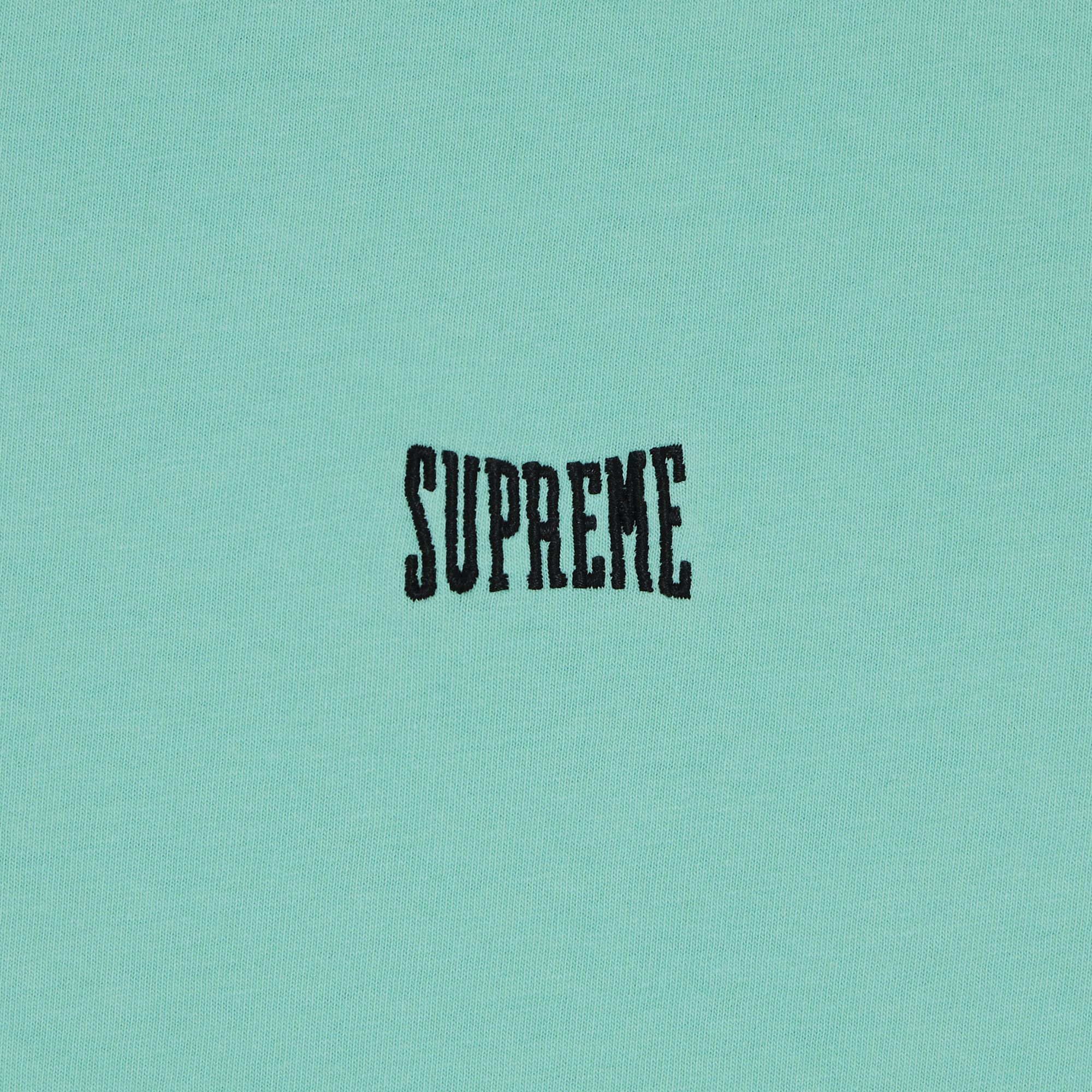 Buy Supreme Warm Up Washed Short-Sleeve Top 'Aqua' - SS25KN24 AQUA