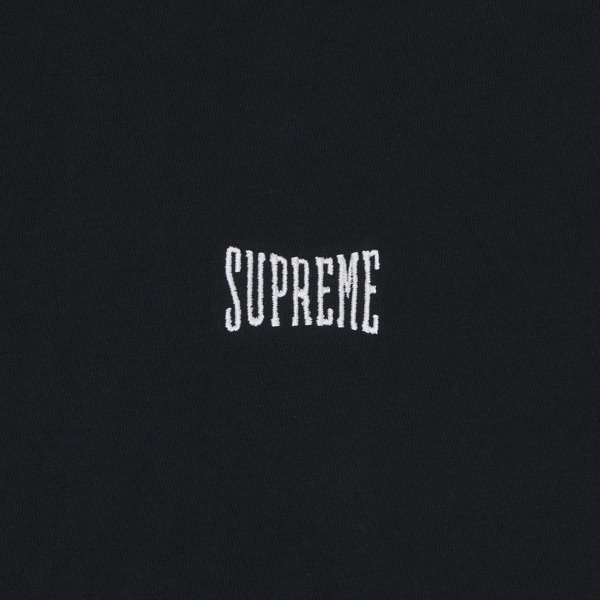 Buy Supreme Warm Up Washed Short-Sleeve Top 'Black