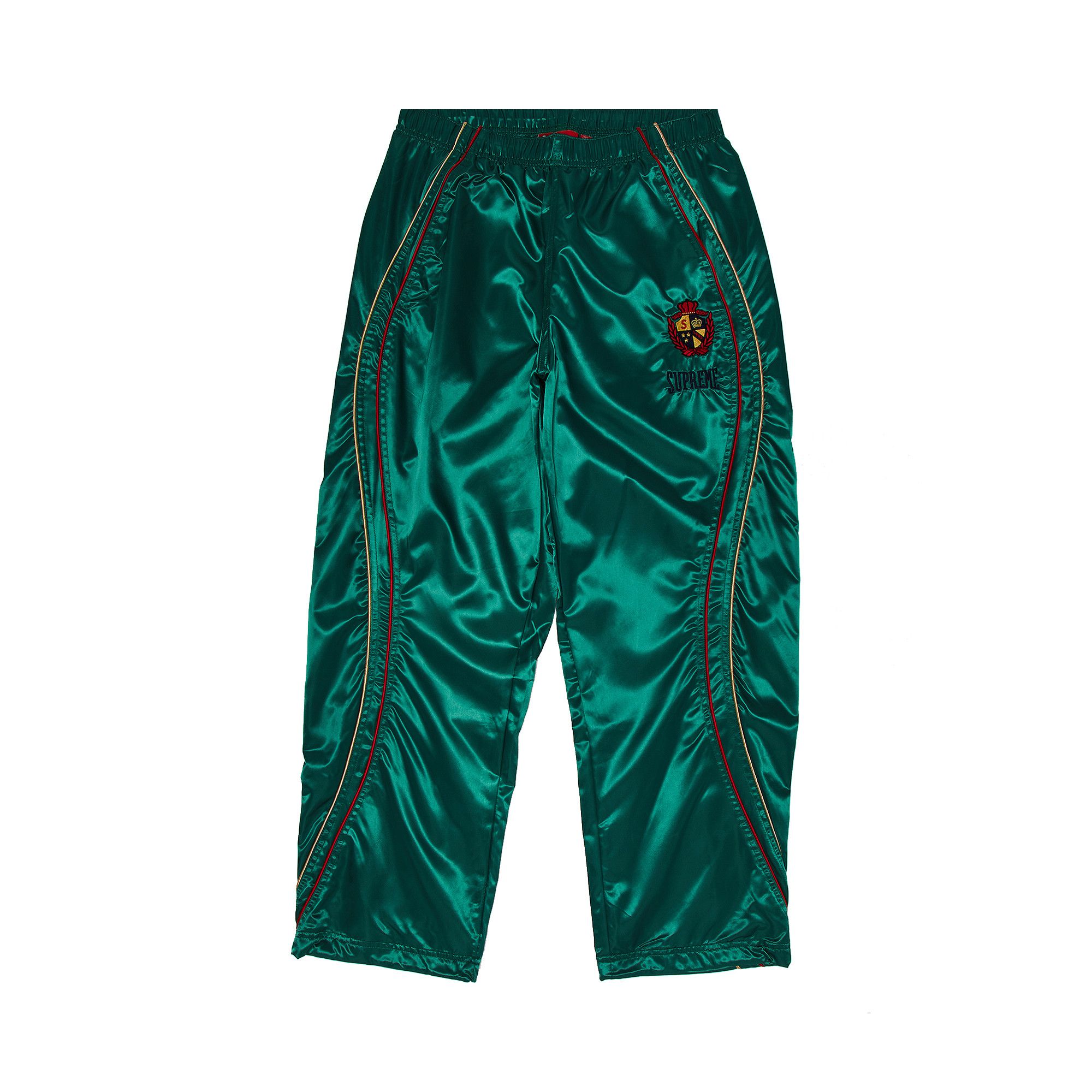 Buy Supreme Satin Track Pant 'Green' - SS25P59 GREEN | GOAT