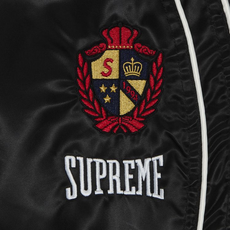 Supreme Satin Track Pant Black