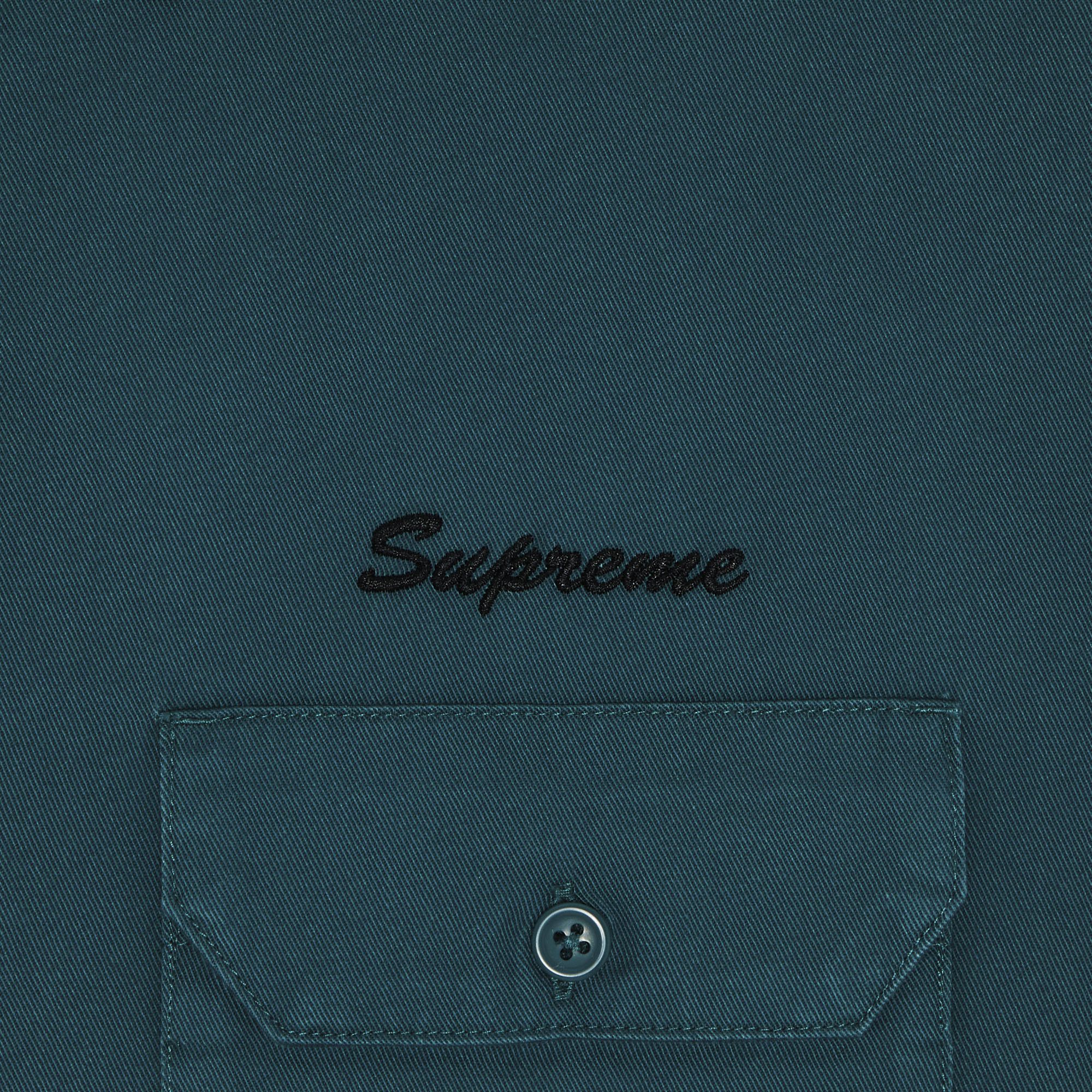 トップス Supreme Rhinestone Pin Up S/S Work Shirt Spring/Summer 2025 Preview – Supreme