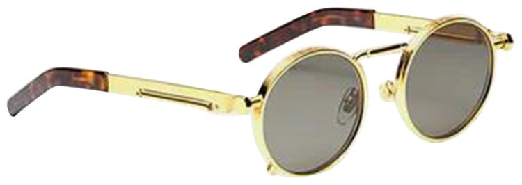 Jean Paul Gaultier Lunettes Ressort Sunglasses Gold