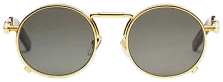 Jean Paul Gaultier Lunettes Ressort Sunglasses Gold