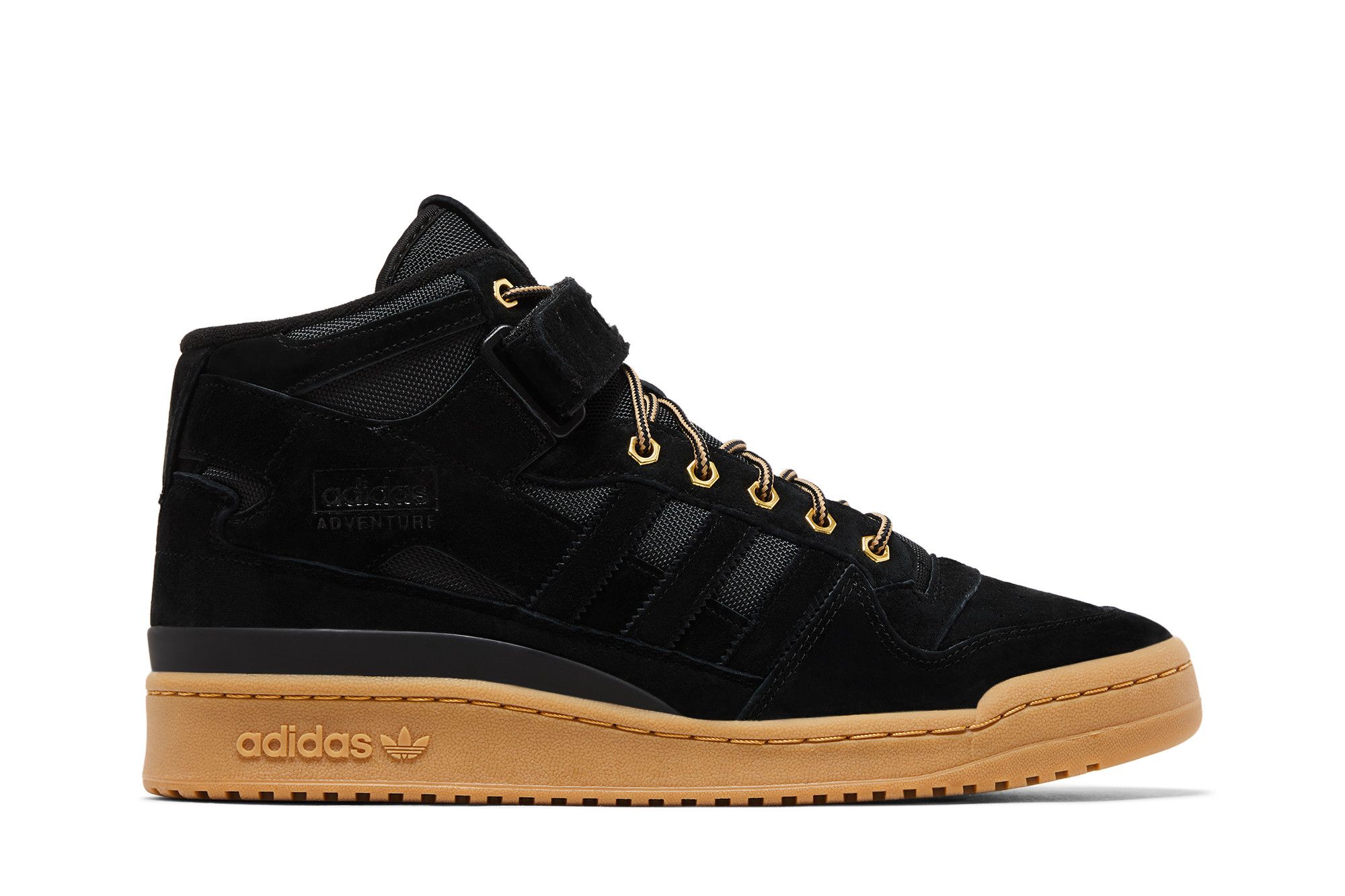 adidas originals forum mid black