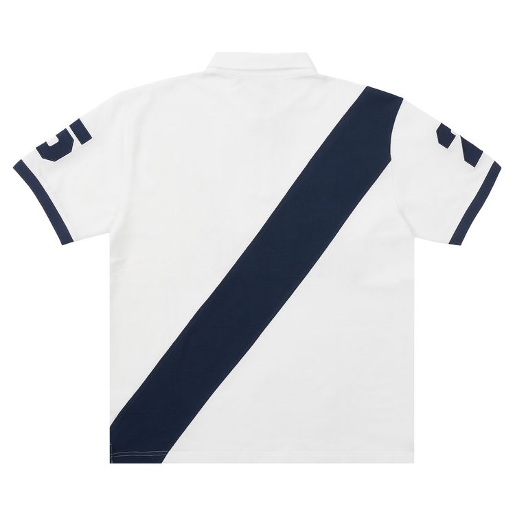 Palace Geezer Polo WhiteNavy