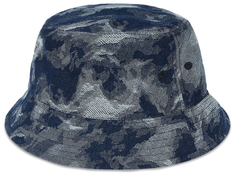 Palace P Star Bucket Hat Stonewash Denim