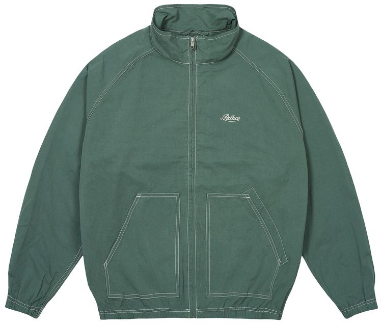 Palace Rinsed Jacket Green