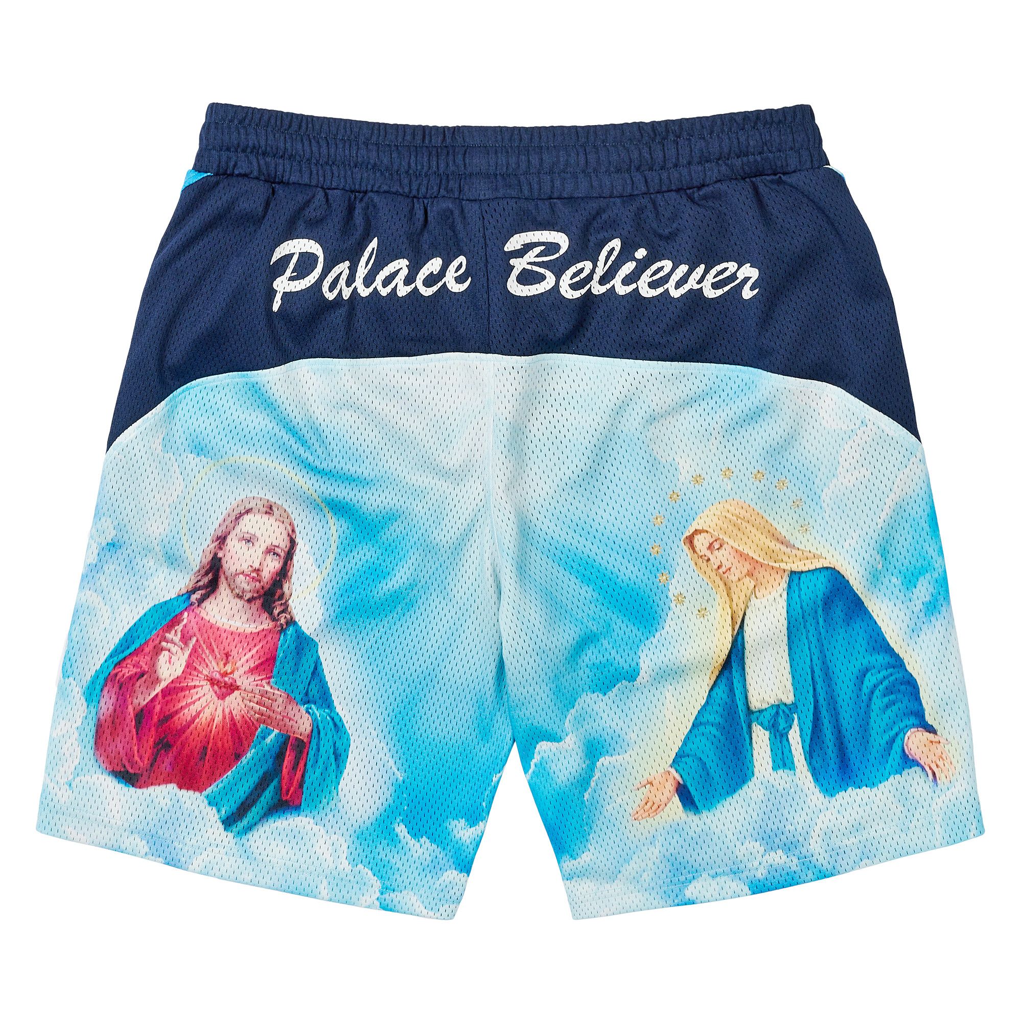 Buy Palace 1 Truth Short 'Navy' - P28ST039 | GOAT