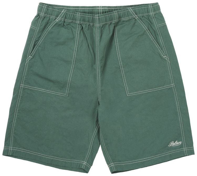 Palace Rinsed Short Green