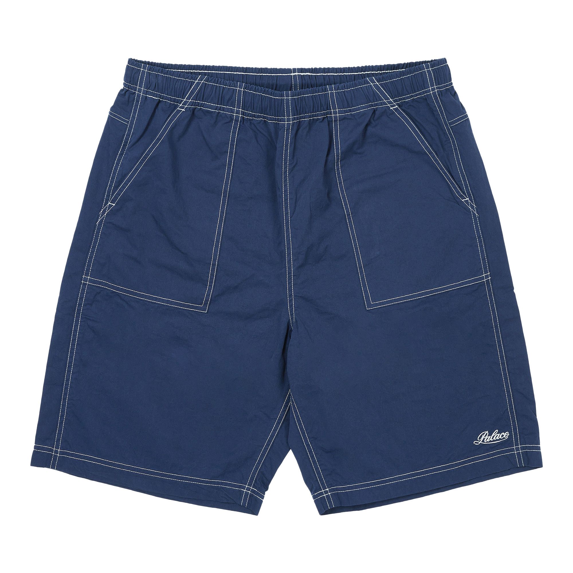 Buy Palace Rinsed Short 'Navy' - P28ST044 | GOAT