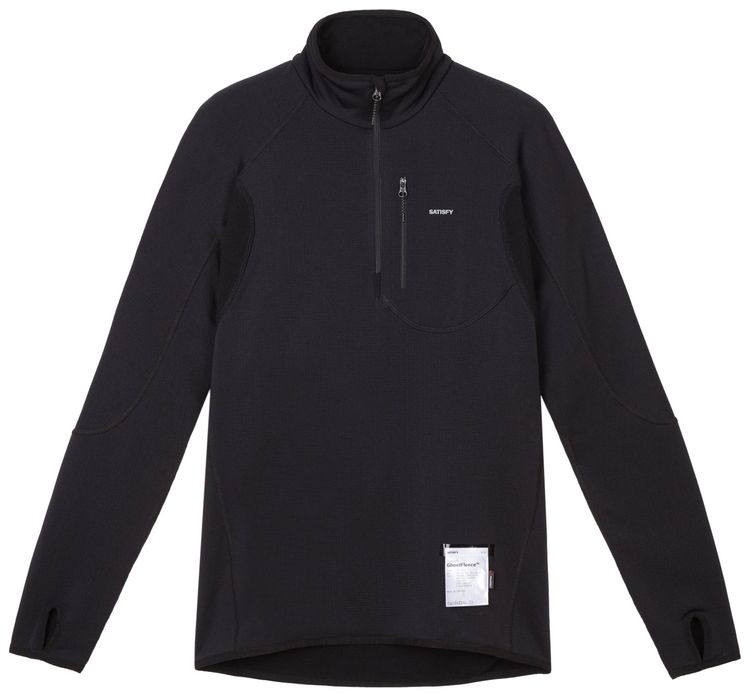 SATISFY GhostFleece Half Zip Black