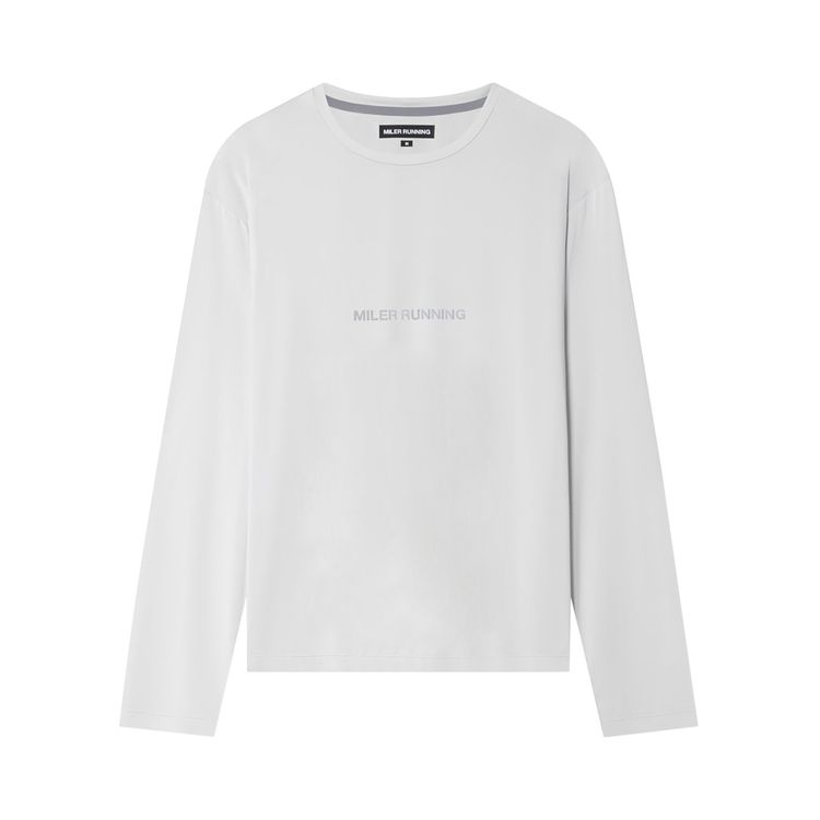 Miler Running Work Running Long Sleeve Tee Concrete