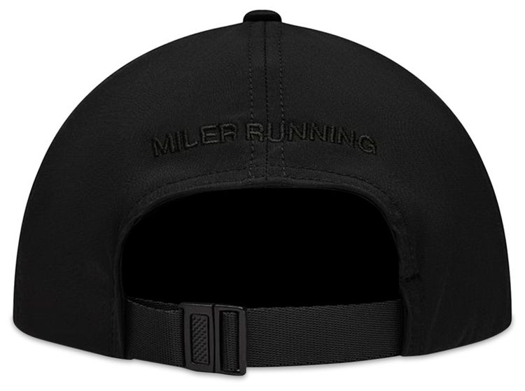 Miler Running Empire Elite Work Running Hat Black