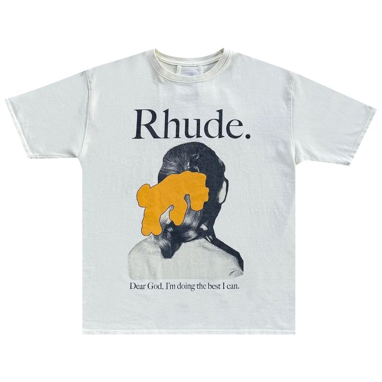 Rhude Ponytail Tee Vintage White