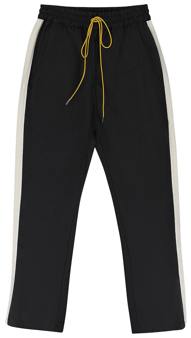 Rhude Collegiate Track Pants BlackWhite